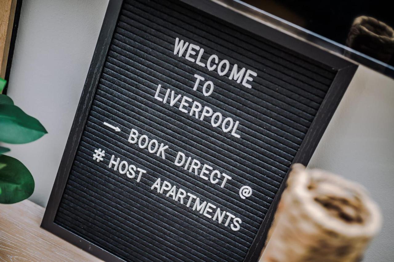 Host & Stay - Central Balcony Apt Liverpool Exterior foto
